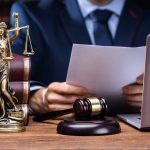 desk of a probate and trust litigation attorney